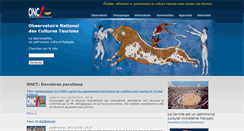 Desktop Screenshot of culturestaurines.com